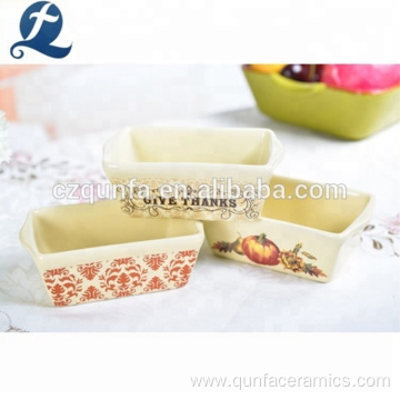 Dishwasher Safe Different Pattern Decoration Hotel Tableware